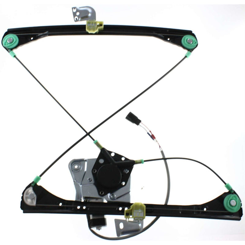 DURAFORCE Power Window Regulator For 1999-05 Pontiac Grand Am Front Left Sedan with Motor