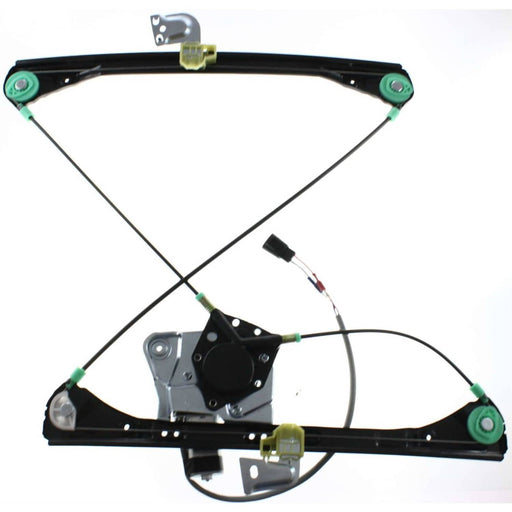 DURAFORCE Power Window Regulator For 1999-05 Pontiac Grand Am Front Left Sedan with Motor