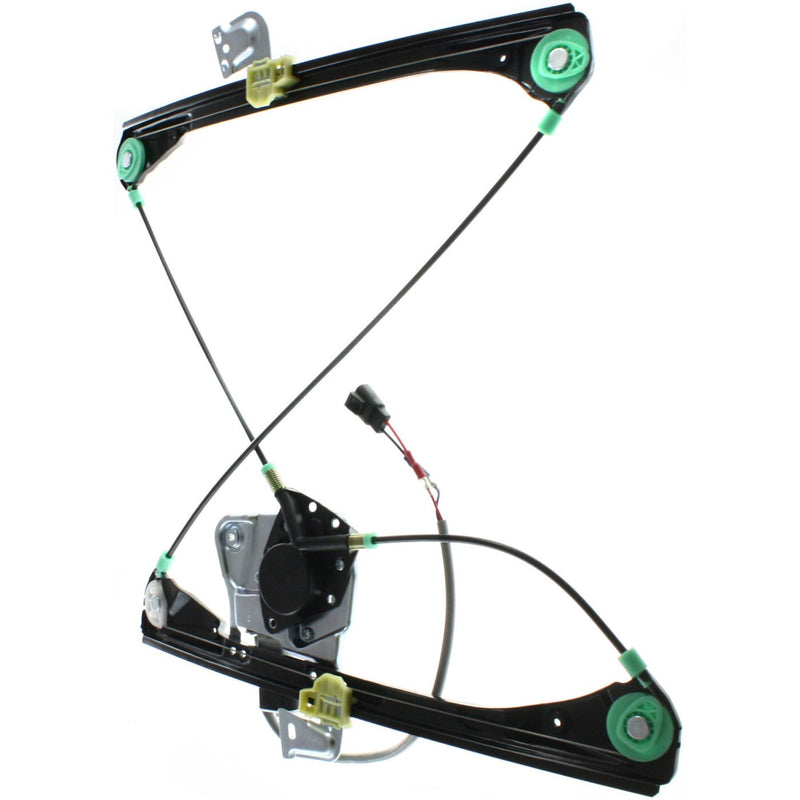 DURAFORCE Power Window Regulator For 1999-05 Pontiac Grand Am Front Left Sedan with Motor