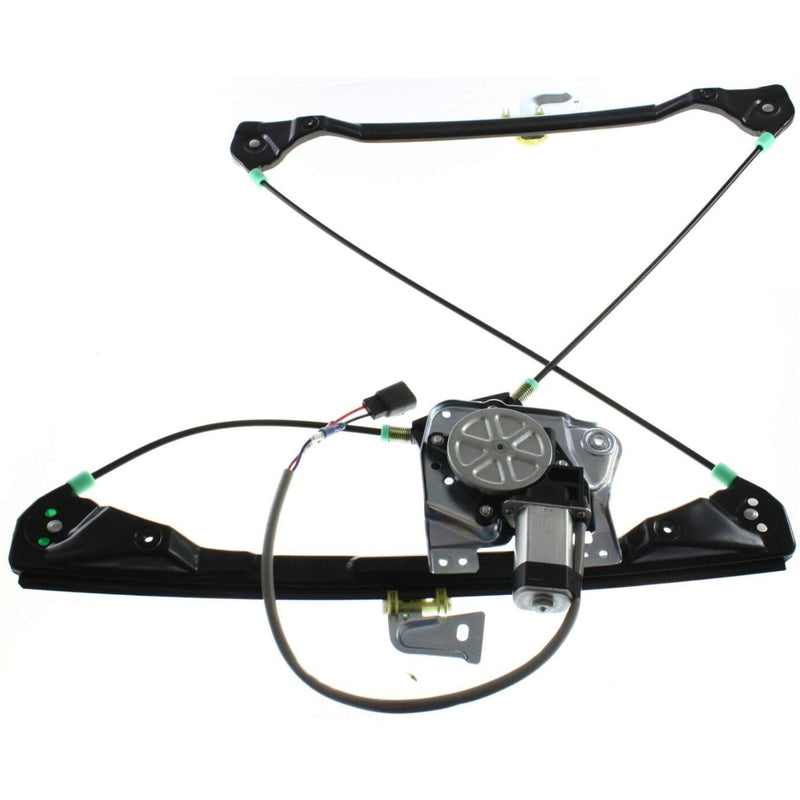 DURAFORCE Power Window Regulator For 1999-05 Pontiac Grand Am Front Left Sedan with Motor