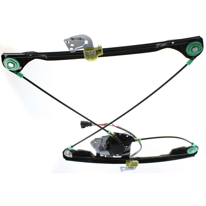 DURAFORCE Power Window Regulator For 1999-05 Pontiac Grand Am Front Left Sedan with Motor