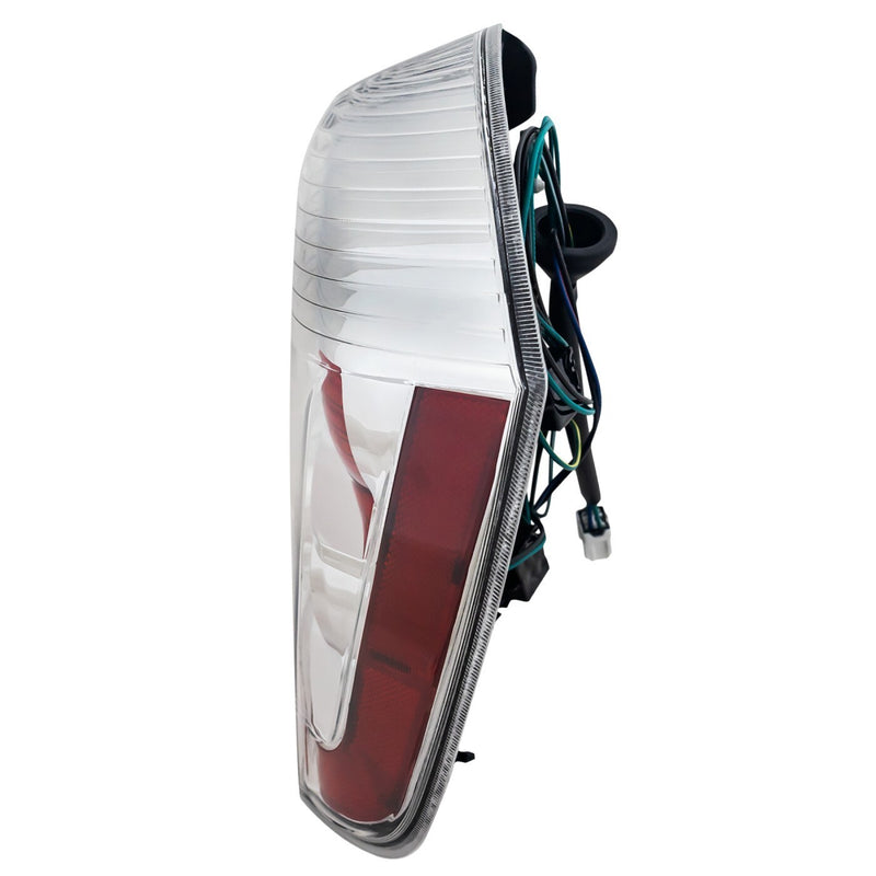 DURAFORCE Halogen Tail Light For 2007-2009 Nissan Sentra 2.0L Eng. Right Clear & Red Lens