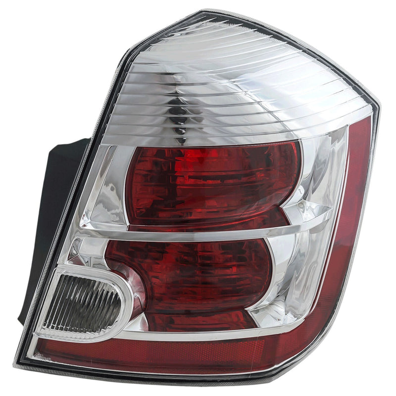 DURAFORCE Halogen Tail Light For 2007-2009 Nissan Sentra 2.0L Eng. Right Clear & Red Lens