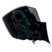 DURAFORCE Halogen Tail Light For 2007-2009 Nissan Sentra 2.0L Eng. Right Clear & Red Lens