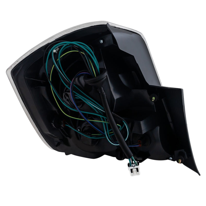 DURAFORCE Halogen Tail Light For 2007-2009 Nissan Sentra 2.0L Eng. Right Clear & Red Lens