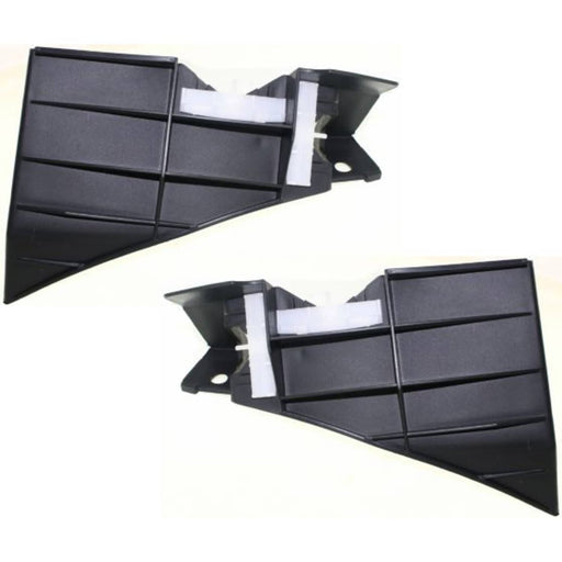 DURAFORCE Bumper Bracket Set For 2005-09 Ford Mustang Reinf Support Cover Front Steel 2Pc