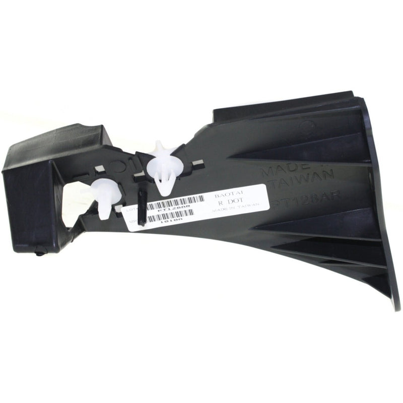 DURAFORCE Bumper Bracket Set For 2005-09 Ford Mustang Reinf Support Cover Front Steel 2Pc
