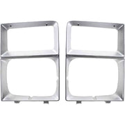 DURAFORCE Headlight Headlamp Door Set For 1983-1984 Chevy C10 K10 GMC C1500 Left and Right