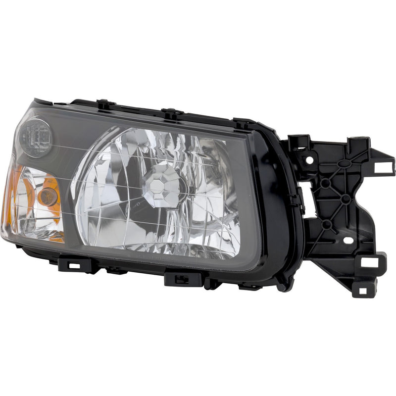 DURAFORCE Headlight Assembly Set For 2005 Subaru Forester Left Right Composite With Bulb