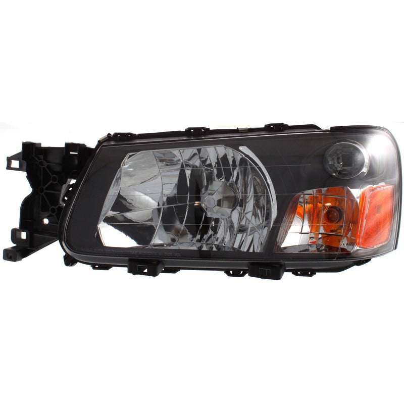 DURAFORCE Headlight Assembly Set For 2005 Subaru Forester Left Right Composite With Bulb