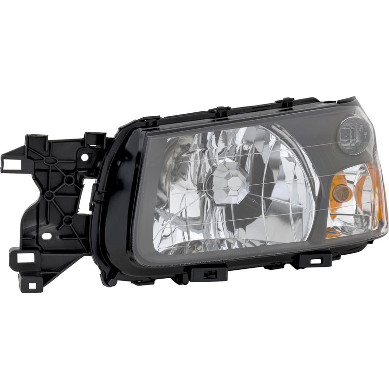 DURAFORCE Headlight Assembly Set For 2005 Subaru Forester Left Right Composite With Bulb