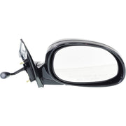 DURAFORCE Manual Remote Mirror Set Of 2 For 1992-1995 Honda Civic Manual Folding Paintable