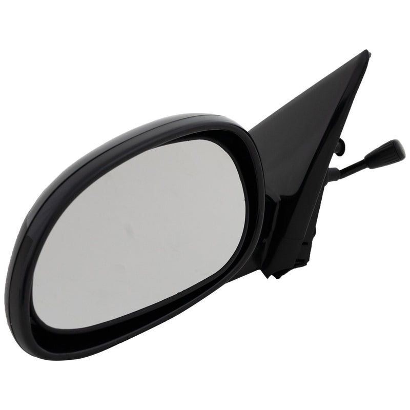 DURAFORCE Manual Remote Mirror Set Of 2 For 1992-1995 Honda Civic Manual Folding Paintable