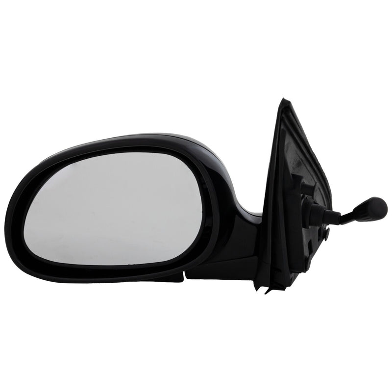 DURAFORCE Manual Remote Mirror Set Of 2 For 1992-1995 Honda Civic Manual Folding Paintable