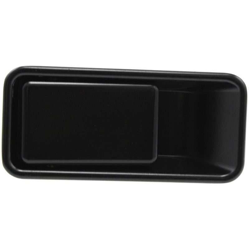 DURAFORCE Front Exterior Door Handle Set For 1987-06 Jeep Wrangler Half Door Smooth Black