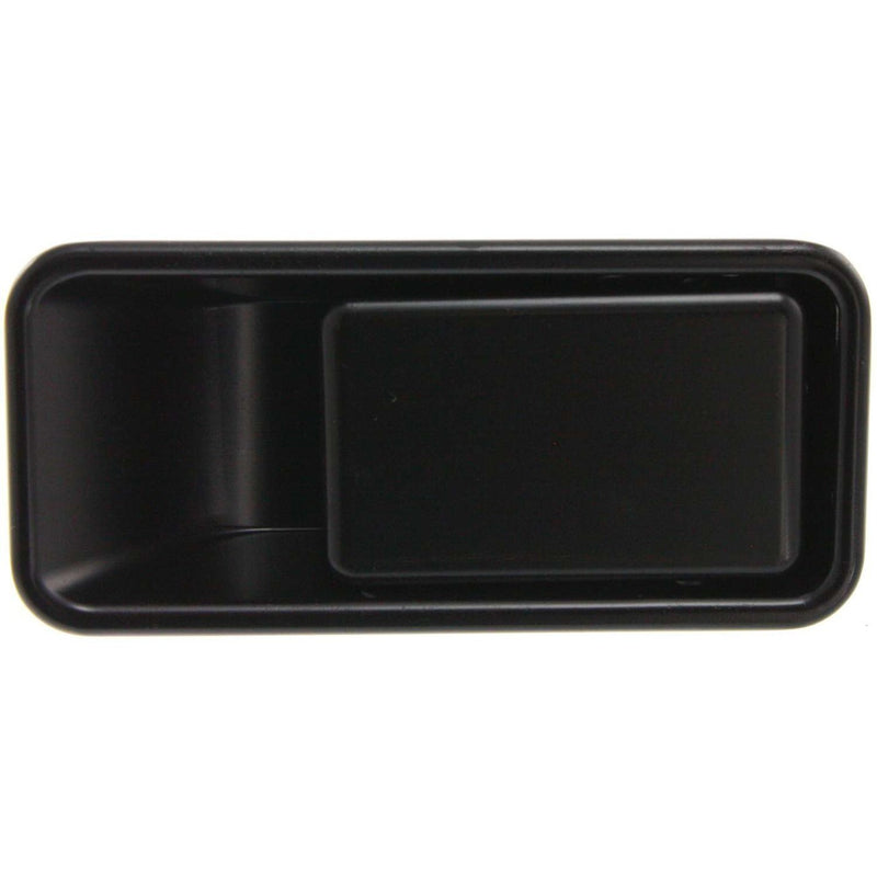 DURAFORCE Front Exterior Door Handle Set For 1987-06 Jeep Wrangler Half Door Smooth Black