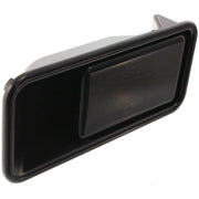 DURAFORCE Front Exterior Door Handle Set For 1987-06 Jeep Wrangler Half Door Smooth Black