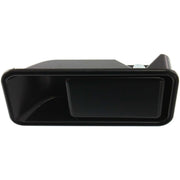 DURAFORCE Front Exterior Door Handle Set For 1987-06 Jeep Wrangler Half Door Smooth Black