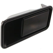 DURAFORCE Front Exterior Door Handle Set For 1987-06 Jeep Wrangler Half Door Smooth Black
