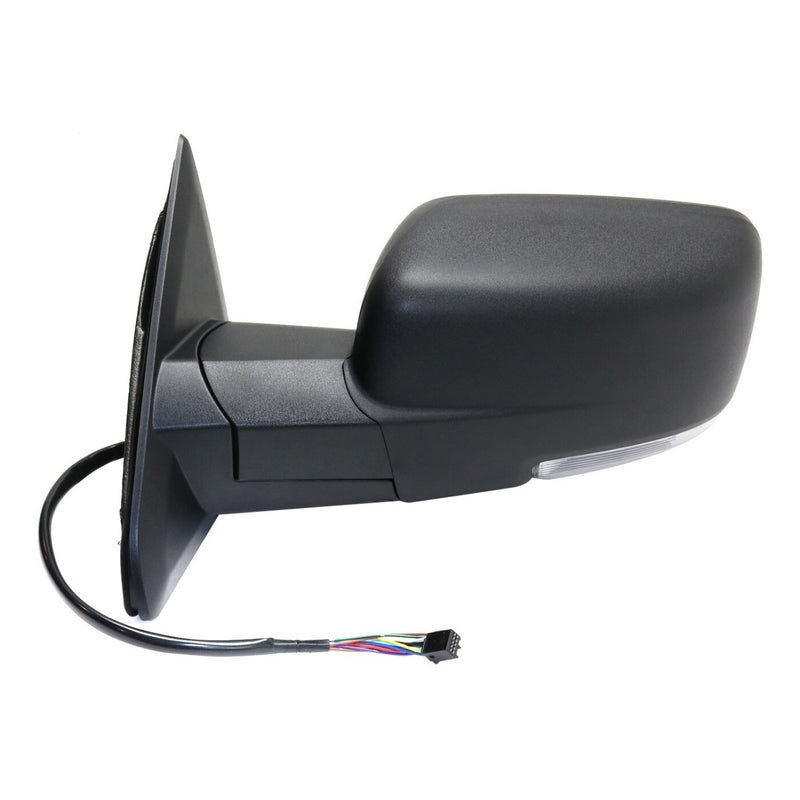 DURAFORCE Mirrors Set For 2014-2018 Ram 1500 Power Fold Power Adjust Heated Puddle Light