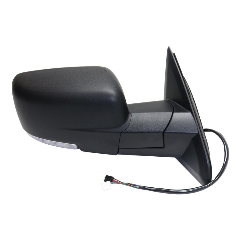 DURAFORCE Mirrors Set For 2014-2018 Ram 1500 Power Fold Power Adjust Heated Puddle Light