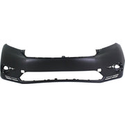 DURAFORCE Front Bumper Cover For 2011-2013 Toyota Highlander w/ fog lamp holes Primed