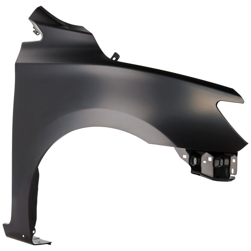 DURAFORCE Fender For 2016-2019 Nissan Sentra Front Right Side Rocker Molding Holes Primed