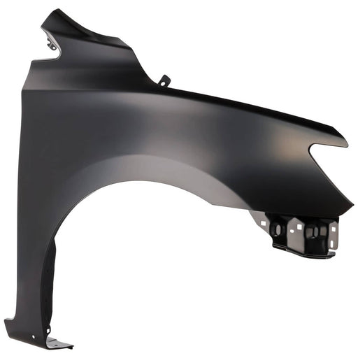 DURAFORCE Fender For 2016-2019 Nissan Sentra Front Right Side Rocker Molding Holes Primed
