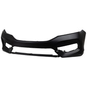 DURAFORCE Front Bumper Cover Primed For 2016-2017 Honda Accord 4-Door Sedan CAPA