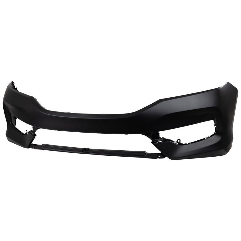 DURAFORCE Front Bumper Cover Primed For 2016-2017 Honda Accord 4-Door Sedan CAPA