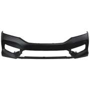 DURAFORCE Front Bumper Cover Primed For 2016-2017 Honda Accord 4-Door Sedan CAPA