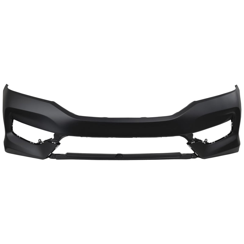 DURAFORCE Front Bumper Cover Primed For 2016-2017 Honda Accord 4-Door Sedan CAPA