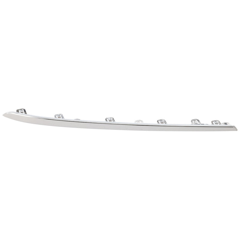 DURAFORCE Bumper Trim For 2015-2017 Acura TLX Front Right Side Outer Chrome
