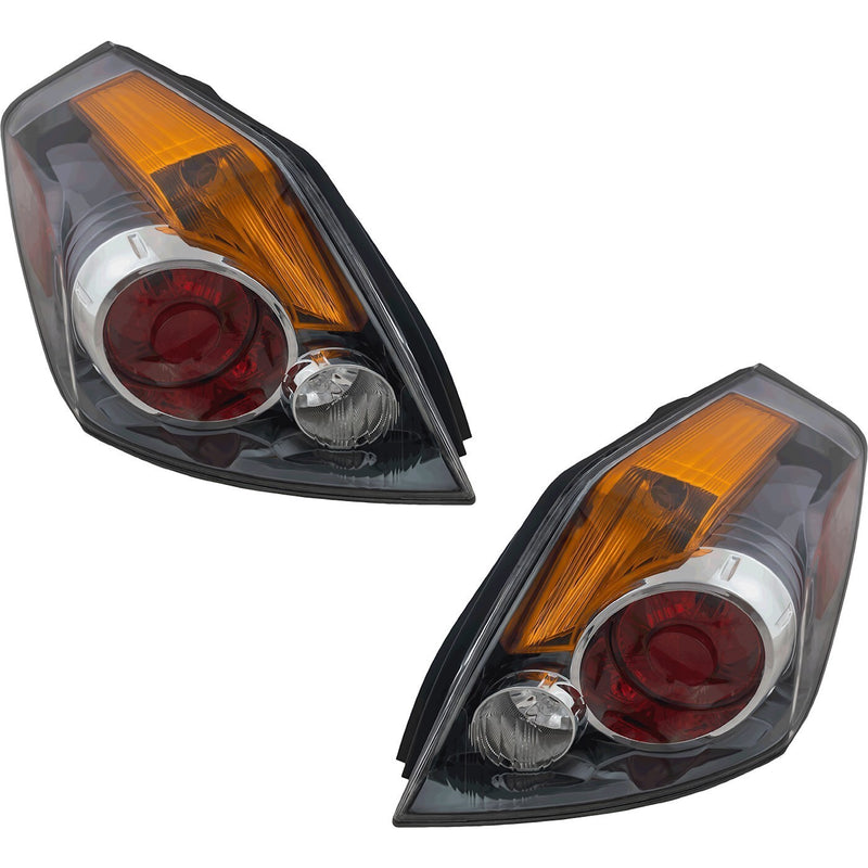 DURAFORCE Tail Light Asembly Set For 2010-2012 Nissan Altima Left Right Sedan With Bulb