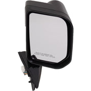 DURAFORCE Fits Toyota FJ Cruiser 07-14 Set of Side View Power Mirrors Gloss Black w/ Lamps