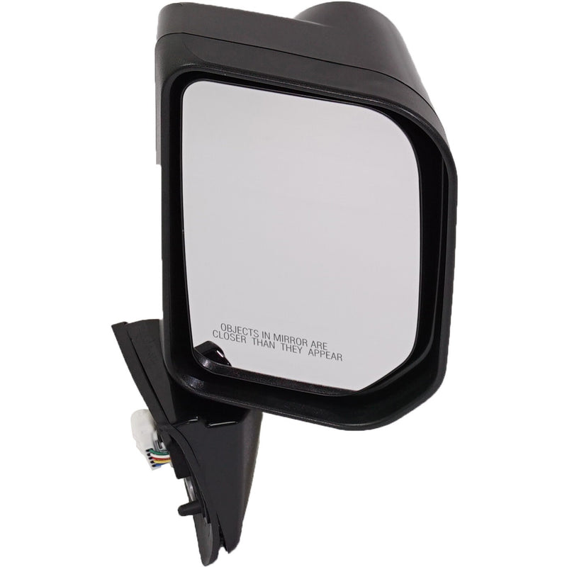 DURAFORCE Fits Toyota FJ Cruiser 07-14 Set of Side View Power Mirrors Gloss Black w/ Lamps