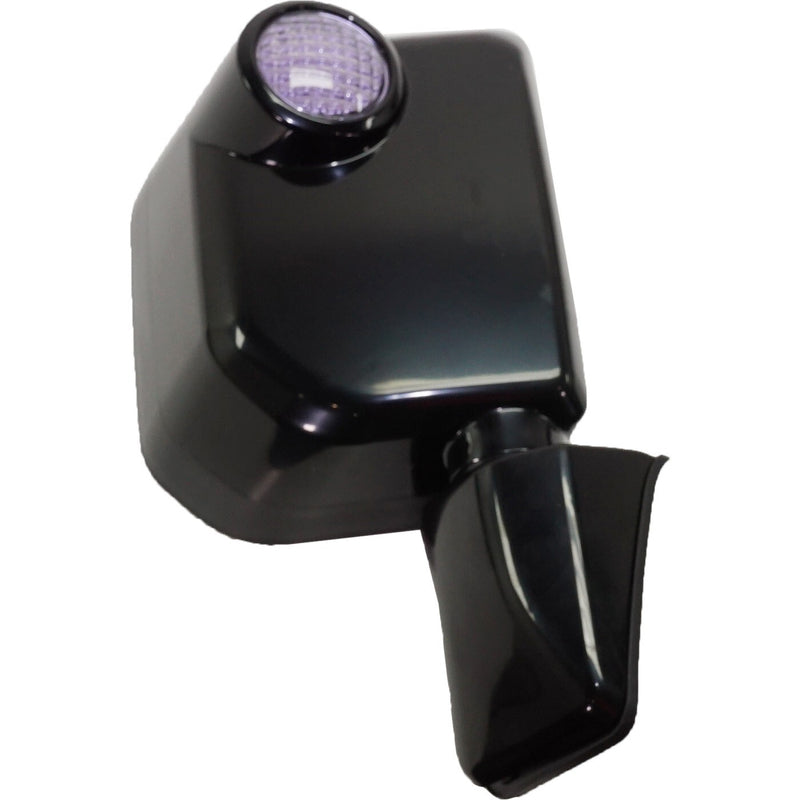 DURAFORCE Fits Toyota FJ Cruiser 07-14 Set of Side View Power Mirrors Gloss Black w/ Lamps