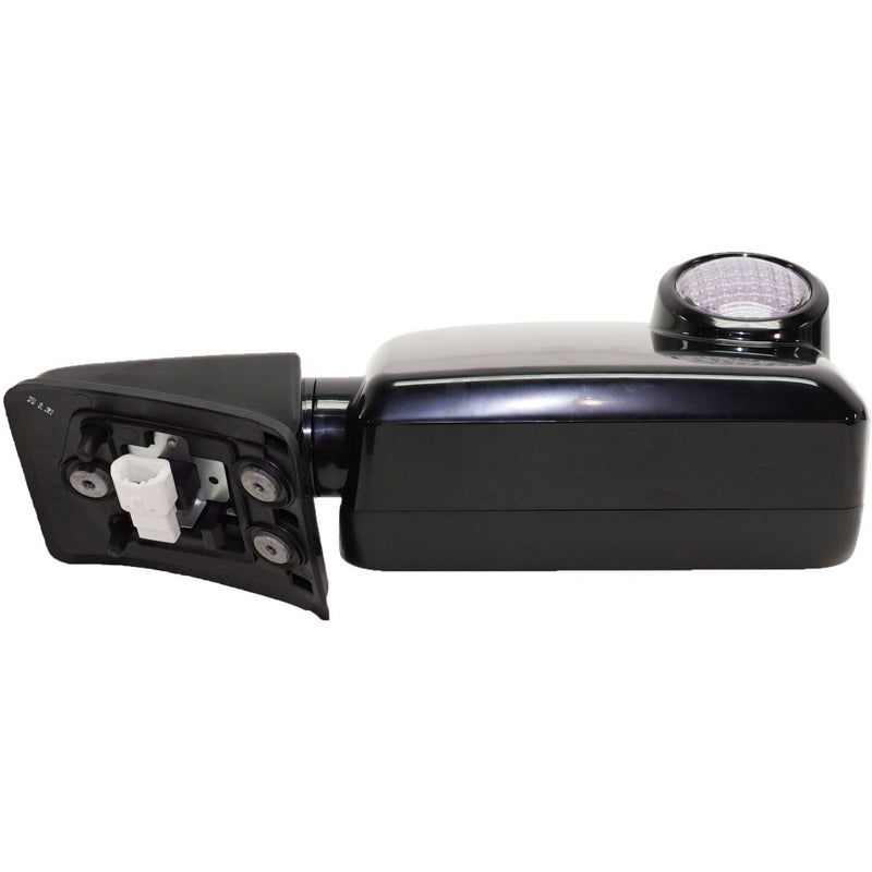 DURAFORCE Fits Toyota FJ Cruiser 07-14 Set of Side View Power Mirrors Gloss Black w/ Lamps
