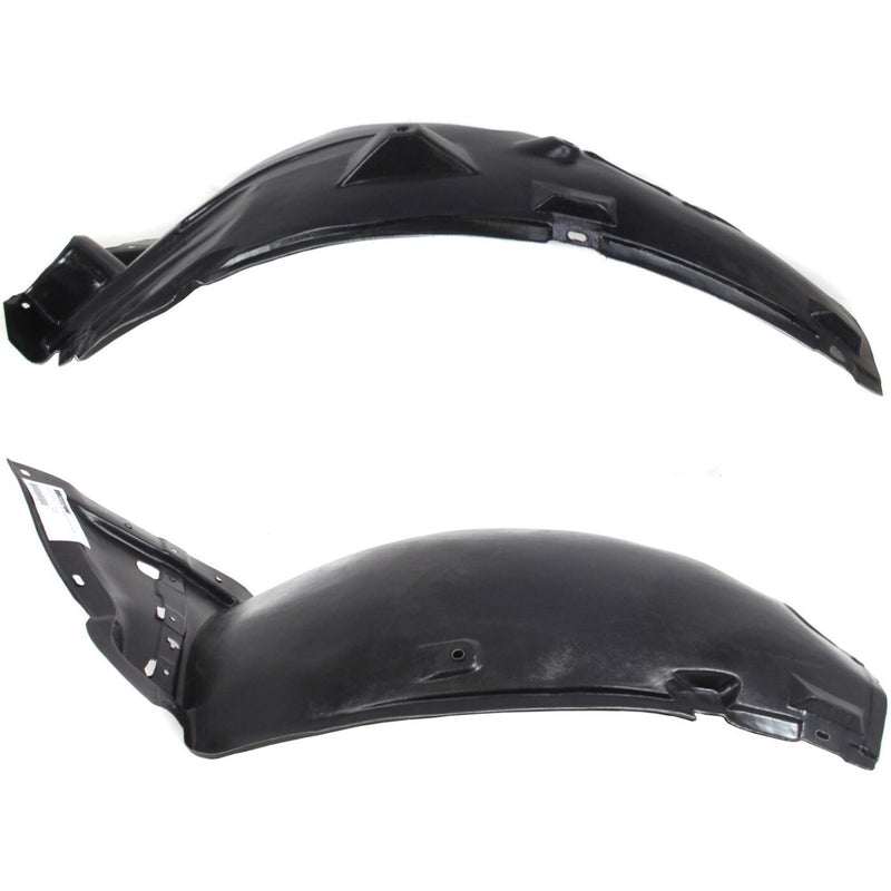 DURAFORCE Splash Shield For 2007-2008 Infiniti G35 2009-2012 G37 Front LH & RH Set of 2