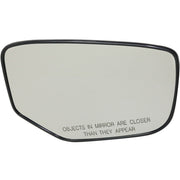 DURAFORCE Mirror Glass For 2008-2012 Honda Accord Right Side with Backing Plate Convex