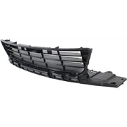 DURAFORCE Bumper Grille For 2009-2011 Honda Civic Textured Black Plastic Front HO1036107