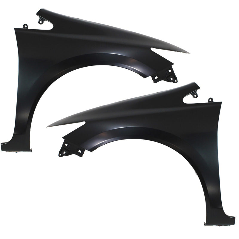 DURAFORCE Fenders Set For 12-15 Honda Civic Sedan 12-13 Coupe Front LH and RH Primed Steel
