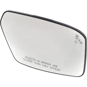 DURAFORCE Mirror Glass For 2010-1012 Ford Fusion Heated Right With Blind Spot Detection