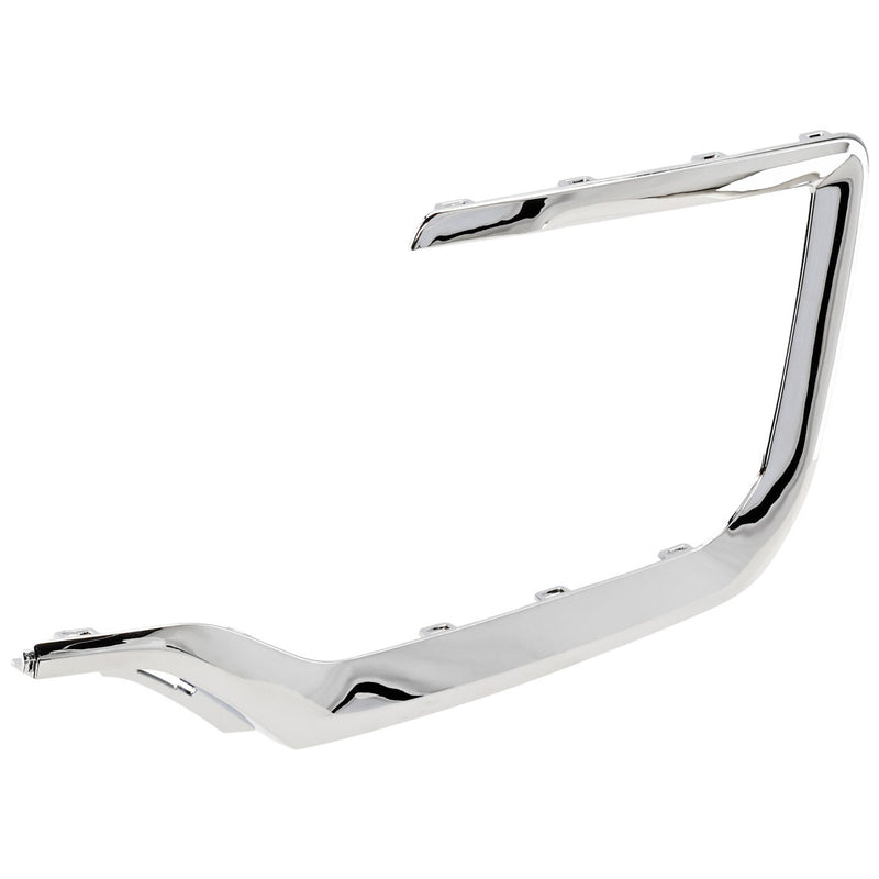 DURAFORCE Bumper Trim Set For 2016-2017 GMC Terrain Front Chrome Molding Pair