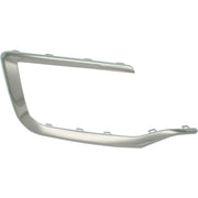 DURAFORCE Bumper Trim Set For 2016-2017 GMC Terrain Front Chrome Molding Pair