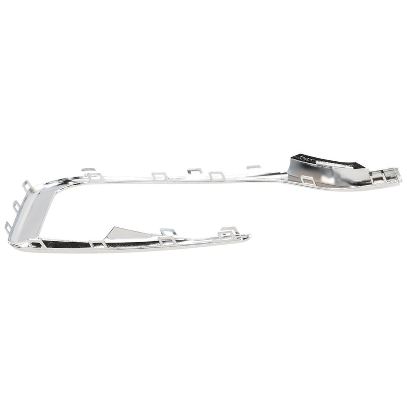 DURAFORCE Bumper Trim Set For 2016-2017 GMC Terrain Front Chrome Molding Pair
