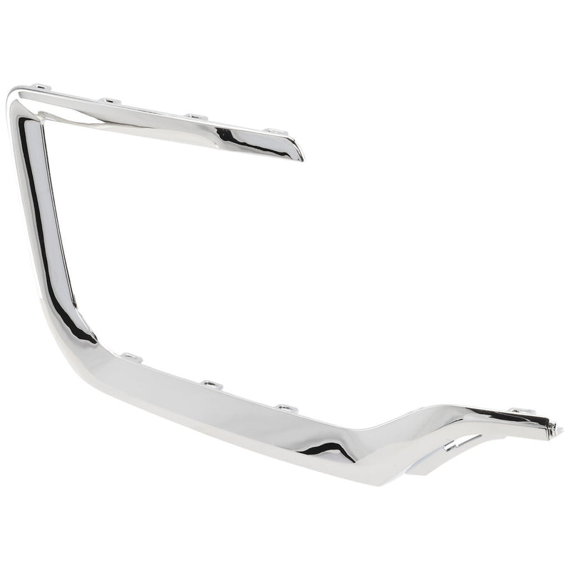 DURAFORCE Bumper Trim Set For 2016-2017 GMC Terrain Front Chrome Molding Pair