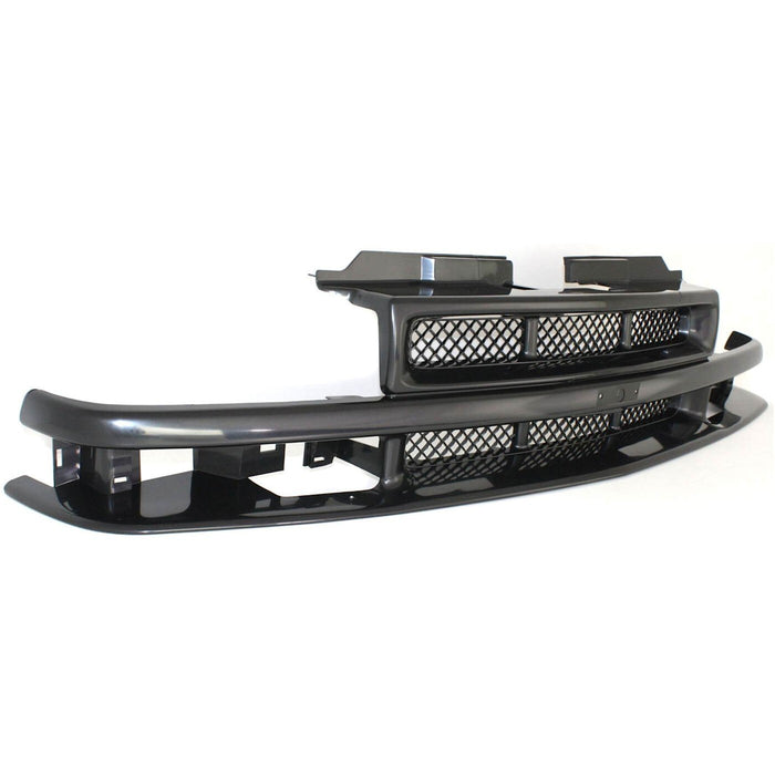 DURAFORCE Grille Grill for Chevy S10 Pickup Chevrolet Blazer S-10 1998-2003