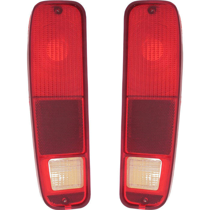 DURAFORCE Tail Light Set For 1975-1979 Ford F-150 73-79 F-250 Left Right Halogen