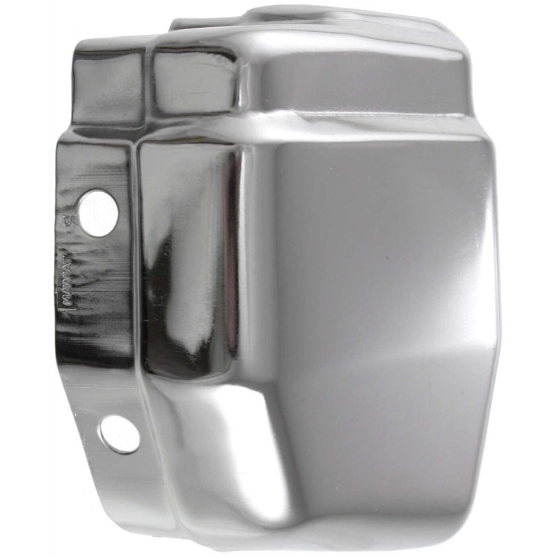 DURAFORCE Bumper End Caps Set For 1986-1992 Nissan D21 Chrome Front 6202437G00 6202537G00